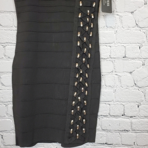 GUESS Black Bandage Dress size XS - Picture 6 of 10